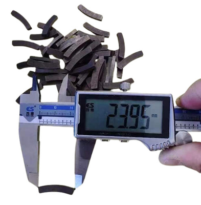 주문 주문형 N45 네오디미움 활 부분 자석 R39.96*r35.56*2.44*4.4m online manufacture