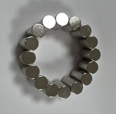 구입하다 N42 네오디엄 실린더 자석 10mm 지름 x 20mm 두께 직선 자석 (2극) online manufacture