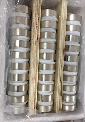 주문 진크 접착 된 진료 된 단단한 산업용 네오디미엄 자석 디스크 online manufacture