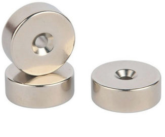 주문 M3 카운터싱크 구멍이 있는 네오디뮴 영구 희토류 고리 자석 online manufacture