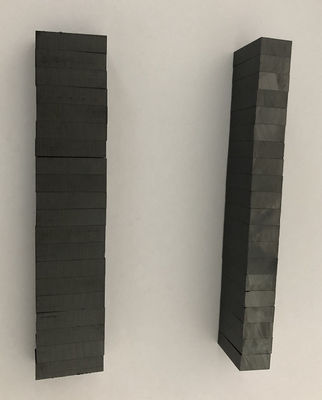 주문 C10 학년 맞춤형 작은 막대 블록 모양 등방성 페라이트 자석 online manufacture