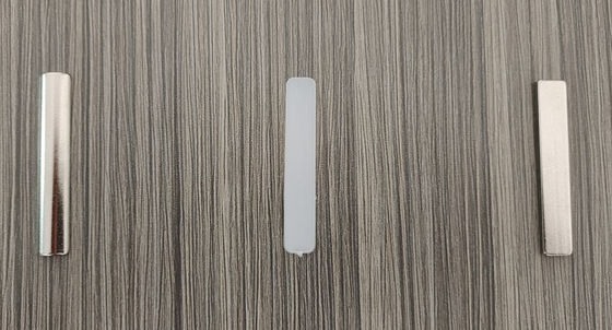 주문 BLDC 모터 아크 모양 58X9.95X3mm를 위한 N45H NiCuNi에 의하여 구부려지는 네오디뮴 자석 online manufacture