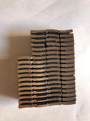 주문 모터 / 풍력 발전기 N45 R53*r49*20' *25를 위한 아크 모양이 형성된 네오디뮴 철 붕소 마그넷 online manufacture
